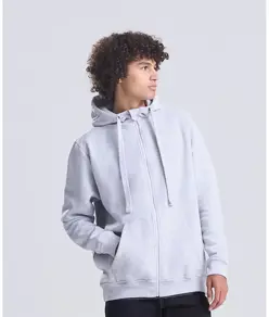 Felpa pesante con zip e cappuccio JustHoods