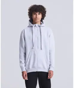 Felpa pesante con zip e cappuccio JustHoods
