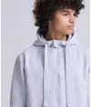 Felpa pesante con zip e cappuccio JustHoods