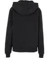 Felpa pesante vintage con zip e cappuccio donna Build Your Brand