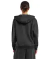 Felpa pesante vintage con zip e cappuccio donna Build Your Brand