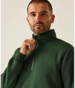 Felpa Pro con zip a ¼ Regatta Professional
