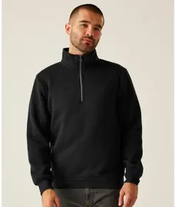 Felpa Pro con zip a ¼ Regatta Professional