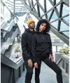 Felpa pullover con cappuccio Build Your Brand