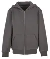 Felpa soffice con cappuccio e zip bambino Build Your Brand