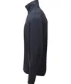 Felpa sostenibile da uomo con zip intera tinta in filo Premier