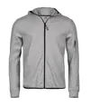 Felpa sportiva con cappuccio e zip intera (5706) Tee Jays