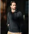Felpa sportiva con cappuccio e zip intera Lenox Nimbus