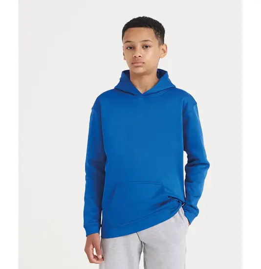Felpa sportiva con cappuccio in poliestere da bambino JustHoods