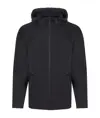 Felpa tecnica con zip e cappuccio Tombo