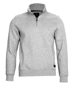 Felpa unisex con zip a 1/4 Glendale Nimbus