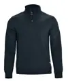 Felpa unisex con zip a 1/4 Glendale Nimbus