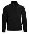 Felpa unisex con zip a 1/4 Glendale Nimbus