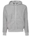 Felpa unisex scamosciata con zip intera e cappuccio Bella Canvas