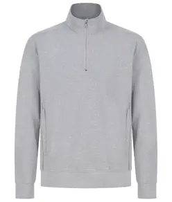Felpa unisex sostenibile con zip a ¼ Henbury