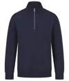 Felpa unisex sostenibile con zip a ¼ Henbury