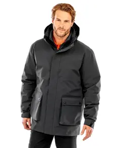 Giacca 3-in-1 imbottita in ripstop riciclato Result Recycled
