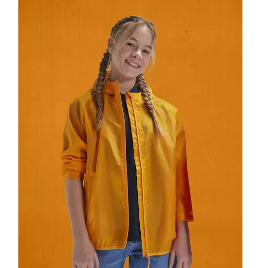 Giacca a vento bambino B&C #Reset B&C Collection