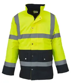 Giacca bicolore alta visibilità per autostrada (HVP302) YOKO