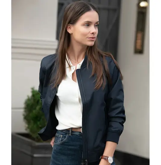 Giacca bomber autentica da donna Bleecker Nimbus