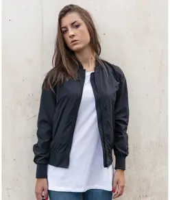 Giacca bomber leggera da donna Build Your Brand