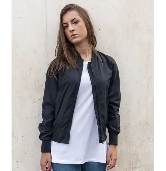 Giacca bomber leggera da donna Build Your Brand