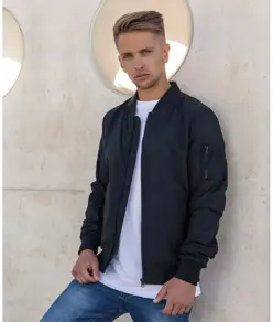 Giacca bomber leggera Build Your Brand