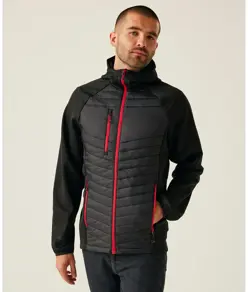 Giacca con cappuccio ibrida Navigate Regatta Professional