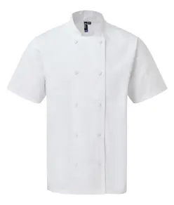 Giacca da cuoco a maniche corte Chefs Coolchecker® Premier