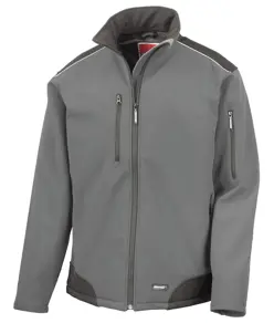Giacca da lavoro softshell ripstop Result Workguard