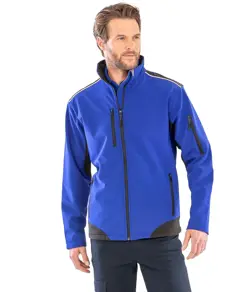 Giacca da lavoro softshell ripstop Result Workguard