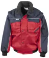 Giacca da pilota heavy-duty con maniche staccabili Work-Guard Result Workguard