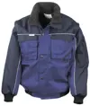 Giacca da pilota heavy-duty con maniche staccabili Work-Guard Result Workguard