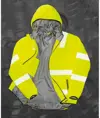 Giacca di sicurezza imbottita in ripstop riciclato Result Recycled