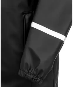 Giacca impermeabile in PU Prism con bande riflettenti e supporto riciclato Result Recycled