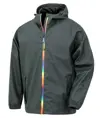 Giacca impermeabile Prism in PU con supporto riciclato Result Recycled