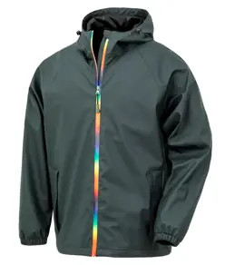 Giacca impermeabile Prism in PU con supporto riciclato Result Recycled