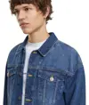 Giacca in denim boxy ad alta grammatura Build Your Brand