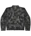 Giacca in denim tie-dye Colortone