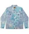 Giacca in denim tie-dye Colortone