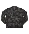 Giacca in denim tie-dye Colortone