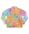 Giacca in denim tie-dye Colortone
