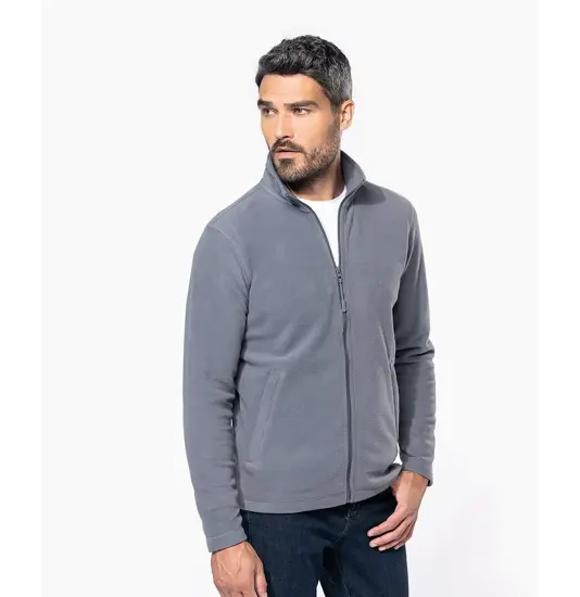 Giacca in micropile con zip intera Kariban