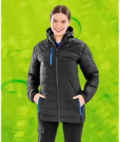 Giacca invernale imbottita compass riciclata Result Recycled