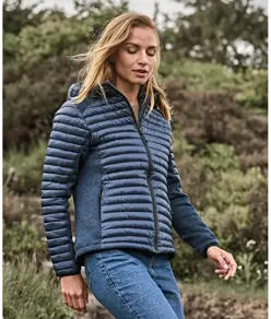 Giacca outdoor crossover con cappuccio da donna (9611) Tee Jays
