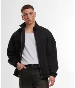 Giacca oversize con zip Build Your Brand