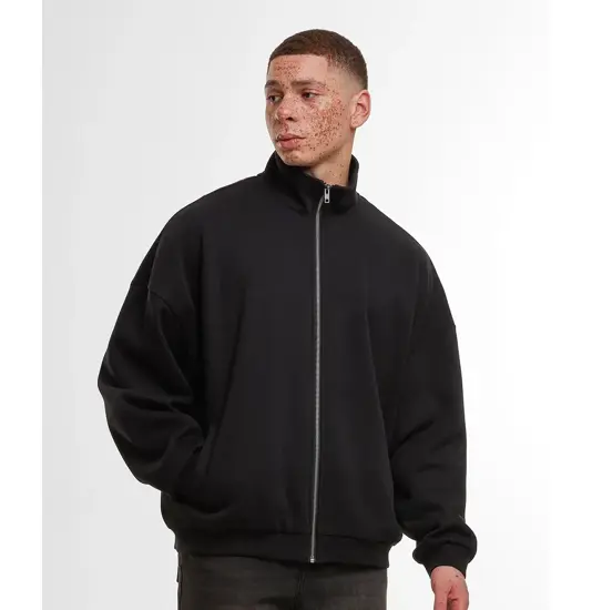 Giacca oversize con zip Build Your Brand
