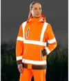 Giacca prism PU resistente safe and dry con supporto riciclato Result Recycled