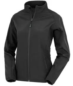 Giacca softshell a 2 strati riciclata e stampabile da donna Result Recycled