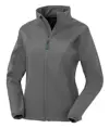 Giacca softshell a 2 strati riciclata e stampabile da donna Result Recycled